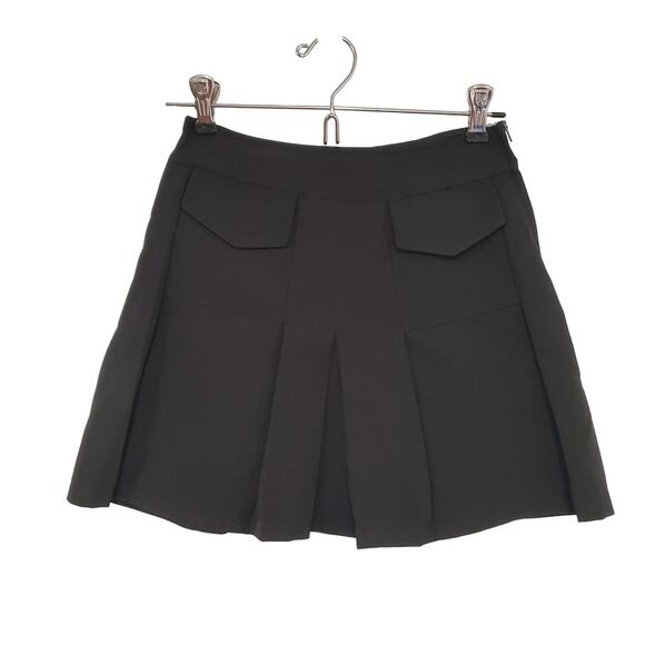 Current Mood Pleated Mini Skirt Black XS Goth Anime Dark Academia Dolls Kill - Picture 1 of 11